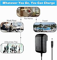 Vista 5 de Adaptador de corriente alterna de pared para Ingenuity InLighten Cradling Swing Baby Charger Cord