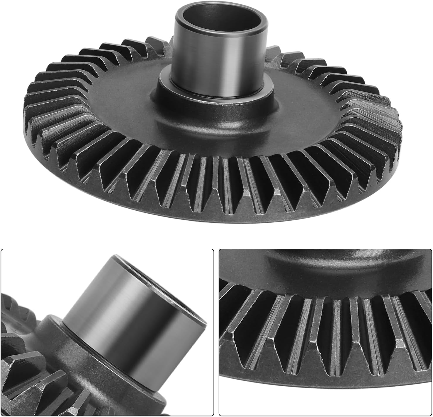 Rear Differential Final Drive Ring Gear for Honda Foreman 400 450 500 520 2002-2024 Rubicon 500 2001-2014 Rancher 420 Non-IRS 2014-2024 OEM# 41431-HP0-A00 41431-HN2-000