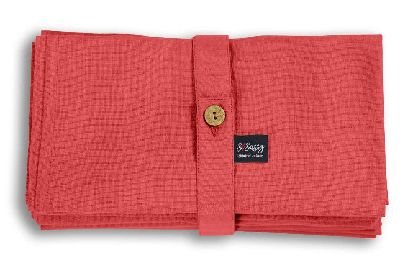 S4Sassy Blanc Aliments Flex Coton Diner Anapkins Imprimés Tombent