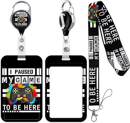 ARC Raiders Gets Big Updates by End of 2025 8 71qEiGSlrEL. AC SX425 Game Lanyards for ID Badges, Retractable Badge Holder Reel Clip, Funny Nurse Office Student Gift for Keys Keychain Name Tag