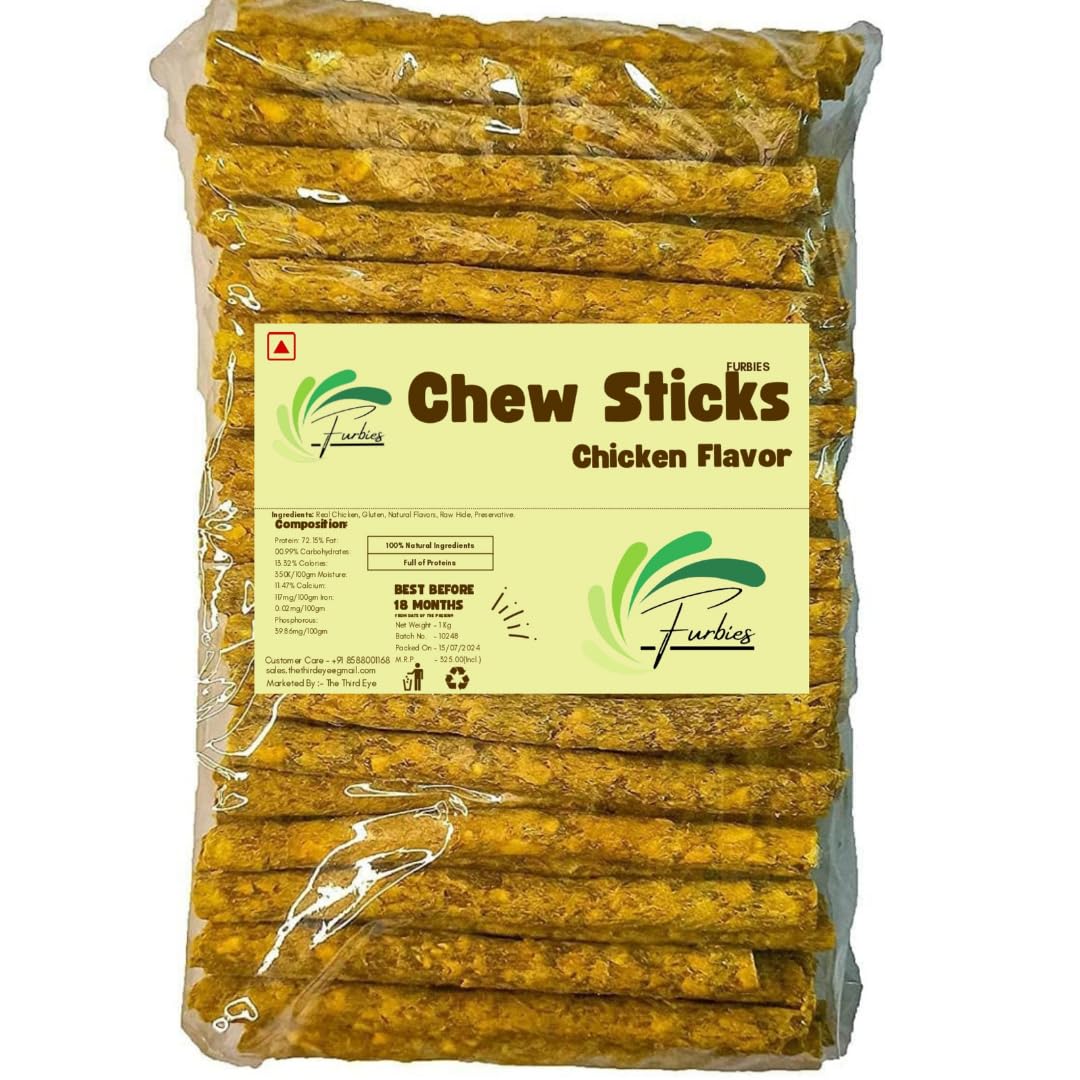 Adult Natural Twisted Chicken Chew Sticks, Dog Treats for All Life Stages, Munchy Sticks, Chicken Flavour, 1KG (B0C67NKRV3) Amazon Price History, Amazon Price Tracker