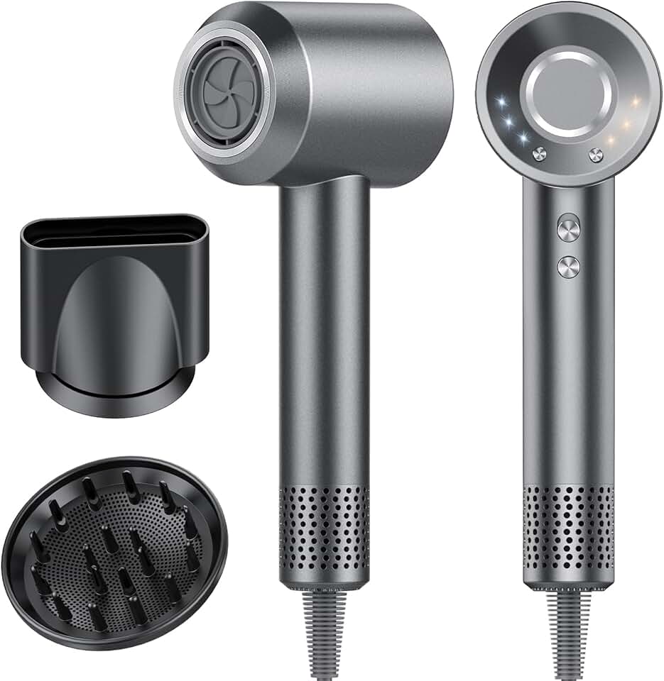 2026 Haartrockner, 160.000 U/min Hochgeschwindigkeits Ionen Föhn, Schnelles Trocknen, 200 Million Ne