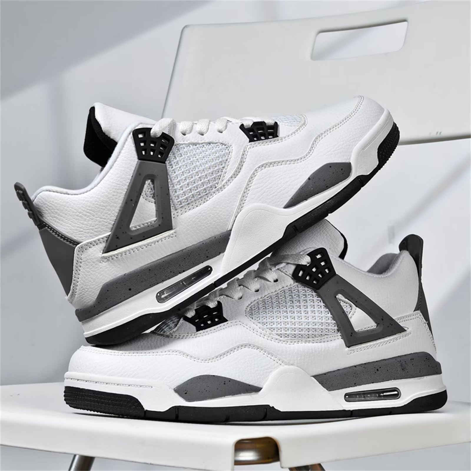 Klassische Herren-Skateschuhe Air 4 Retro, Fitness-Turnschuhe für Basketball, Freizeit, Arbeit, Laufen