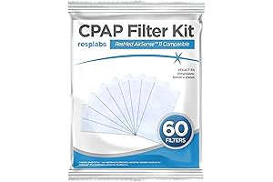 Resplabs CPAP Filters: Optimized Compatibility for ResMed AirSense 11 Machines (Pack of 60)