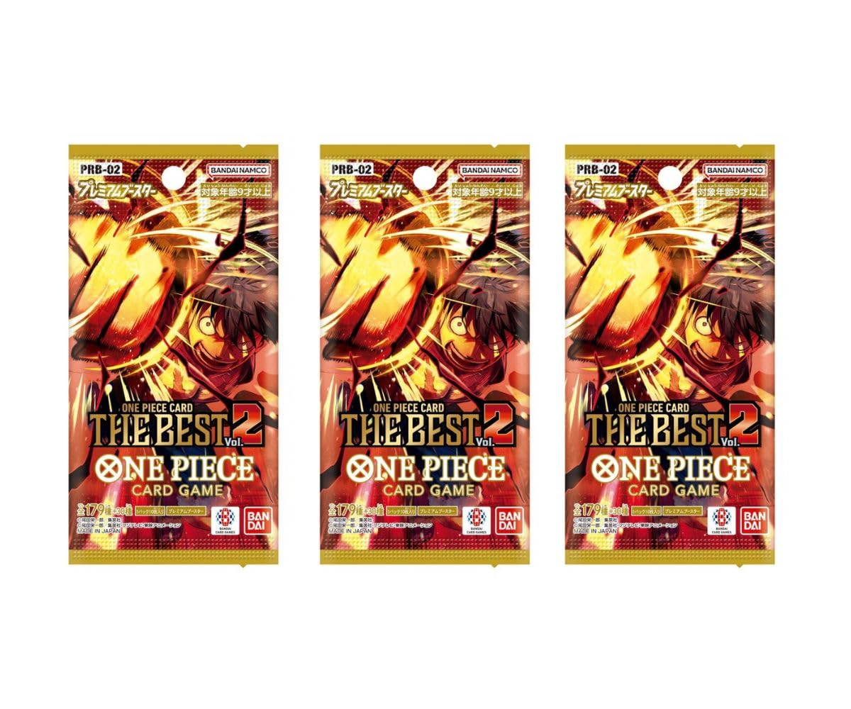 One Piece Card Game The Best Vol.2 PRB-02 Booster Pack (Japanese