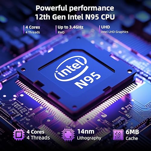 Miniatura 3 de jumper Portátil de 16 pulgadas, procesador N95 de 4 núcleos, hasta 3.4 Ghz, 16 GB de RAM, 640 GB de almacenamiento, pantalla IPS FHD de 1200p,