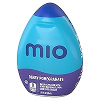 Vista 26 de MiO Energy Green Thunder - Potenciador de agua líquido con sabor natural, 1 unidad de 1.62 onzas líquidas