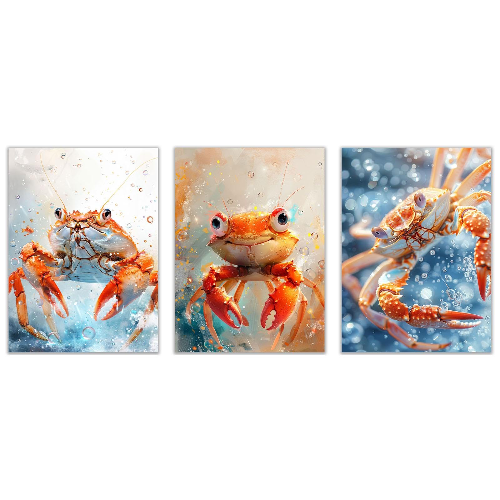 Amazon.co.jp: SHYAMIC 3枚セット 海絵 アート海 自然風景, 浴室で