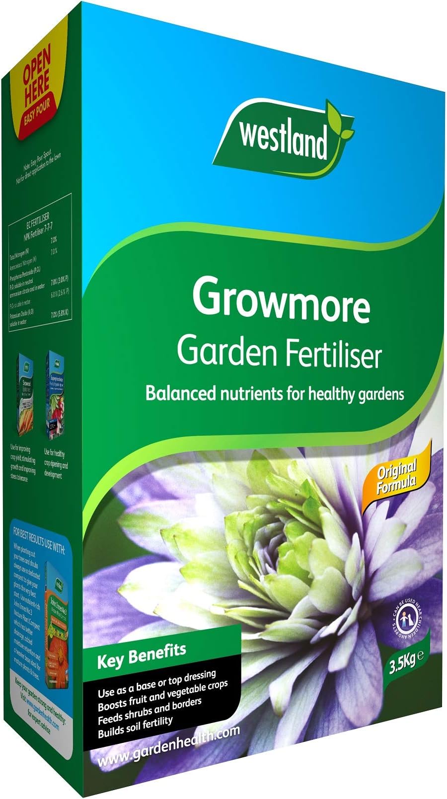 Westland Growmore Garden Fertiliser, 3.5 kg