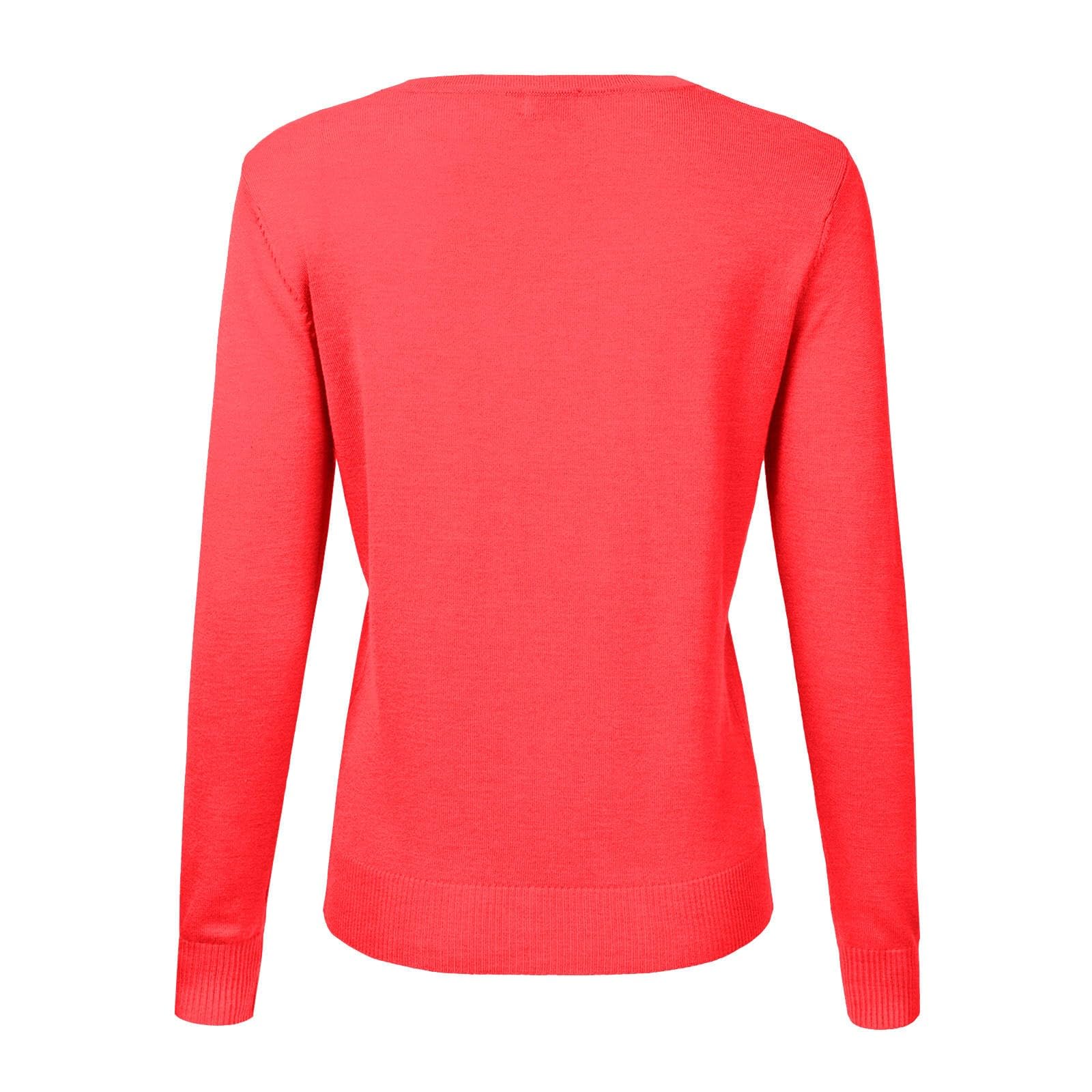Generisch Cardigans para mujer elegante e informal bolero para tops vestido cárdigan de verano manga larga suéter de punto estrecho transpirable con botones chaqueta camisa con cuello en V ligero