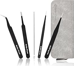 Kaiju Plant Tweezers, 4 Types + Rooting Peeler, Transplanting, Beautiful Finish, Succulent, Agave Cactus, Gardening, DIY Pouch, Stainless Steel