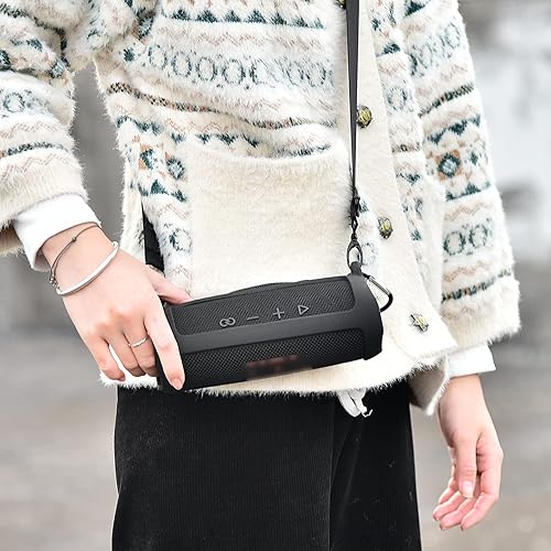 Miniatura 6 de Funda de silicona para altavoz Bluetooth portátil JBL FLIP 6, impermeable, cubierta de goma suave de gel, bolsa de almacenamiento de viaje con