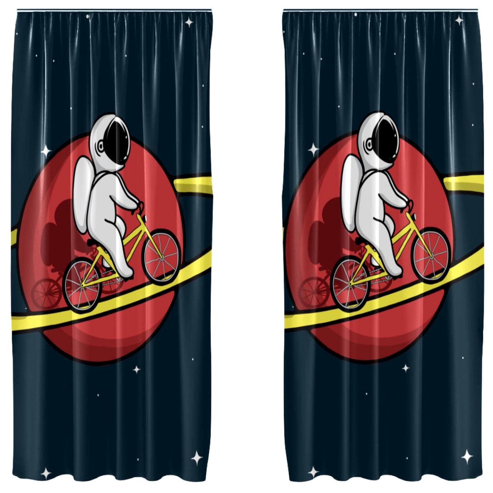 Paneles decorativos Space Planet de 55x84 pulgadas para habitaciones infantiles