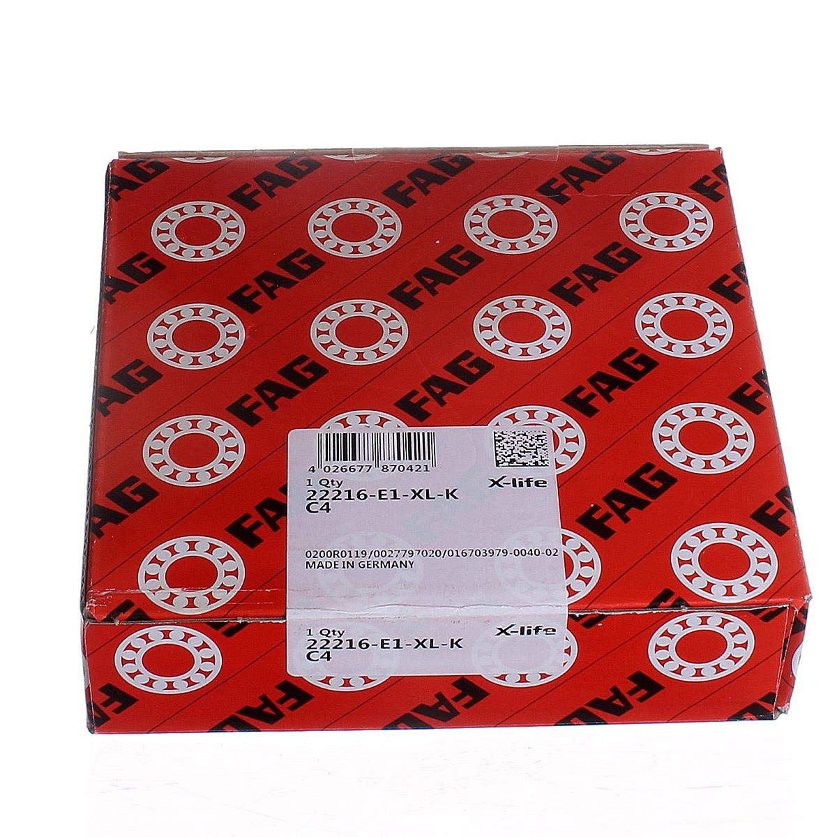 FAG 22216-E1-XL-K-C4 Spherical Roller Bearing