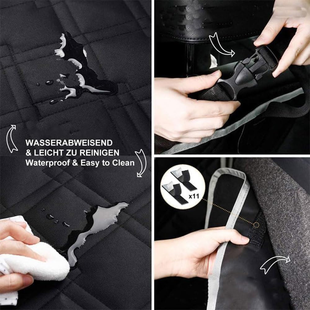Telo Auto per Cani per Jeep Grand Cherokee Compass Commander Grand Commander,Auto Baule Tappeto Copribaule Telo Macchina Cane Tappetini Bagagliaio Protezione