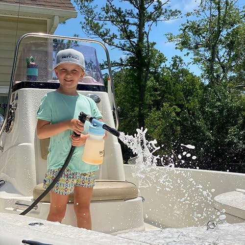 Miniatura 7 de 2 botellas de jabón espumoso Salty Hull para barco, naranja