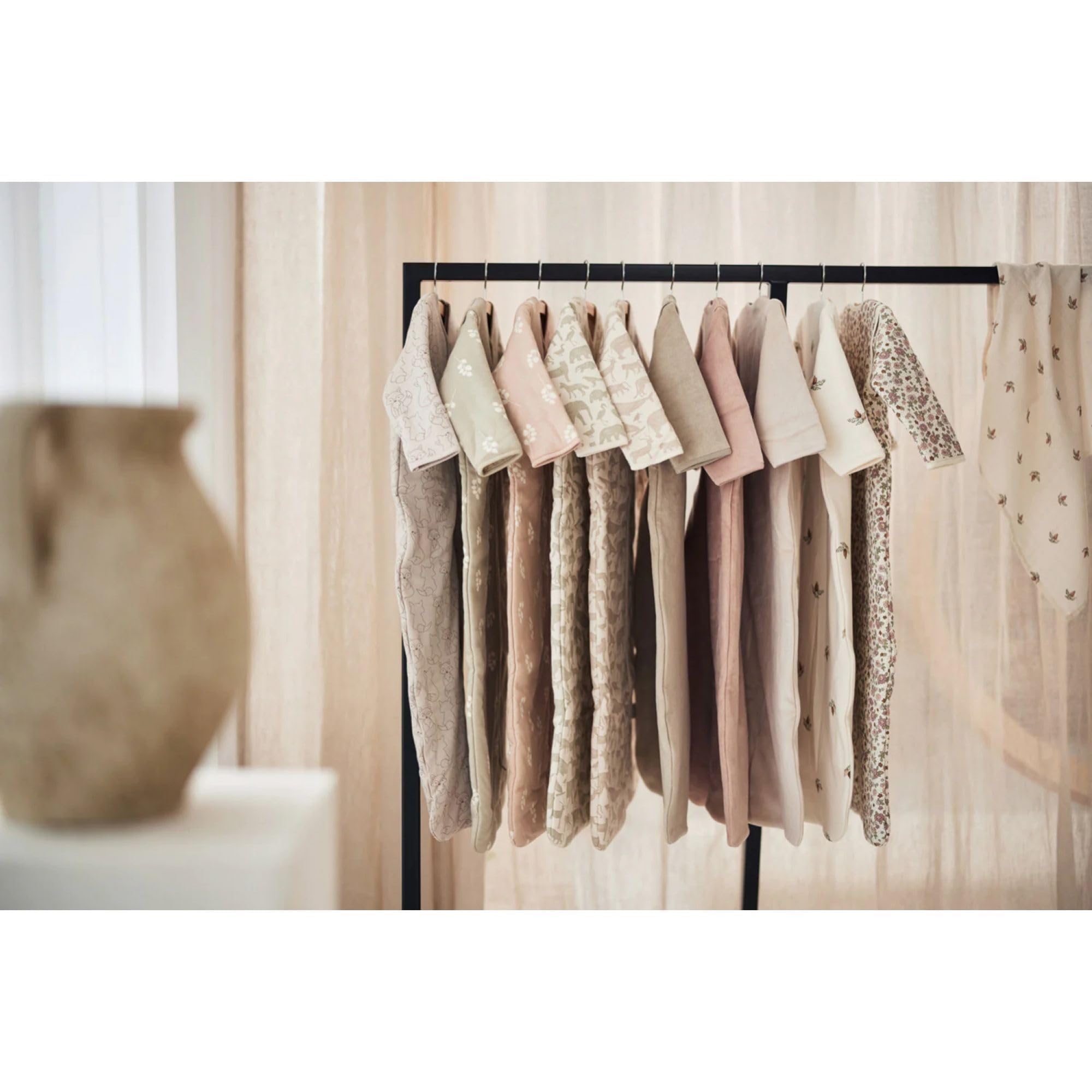 Jollein Schlafsack Baby - Velvet, Nougat - 110 cm - Baumwolle - 2.0 bis 3.0 Tog - Abnehmbare Ärmel - Baby Schlafsack - Beige