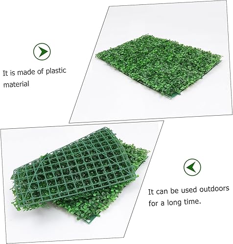 Miniatura 7 de Yardwe Plantas artificiales Planta Pared Plantas verdes artificiales Vegetación de plástico