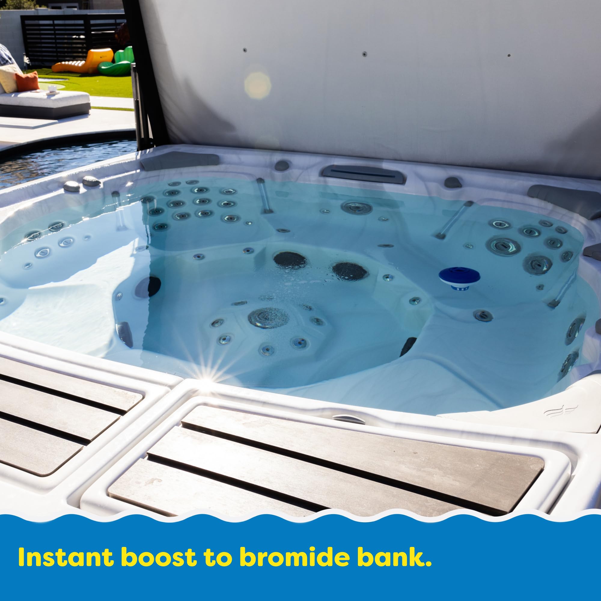MOSKILA Caribbean Spa Bromine Builder - Fast-Dissolving Granules For Hot Tub Sanitation