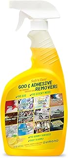 Safe ‘n Easy Goo & Adhesive Remover - Surface Safe - Removes Stickers, Labels, Decals, Tape, Residue, Chewing Gum, Glue, G...