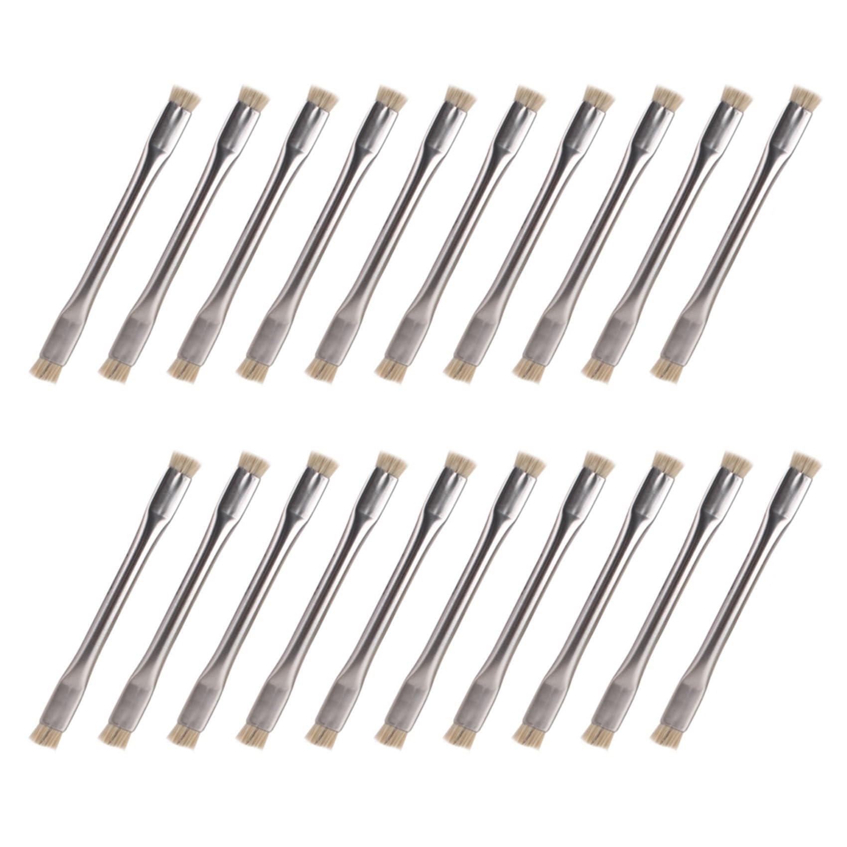 Aundhegrtt 20Pc Anti-Static Brush ESD Safe Motherboard Cleaning Tools ESD Safety Brush for Mobile Phone PCB Electronic Repair Tools