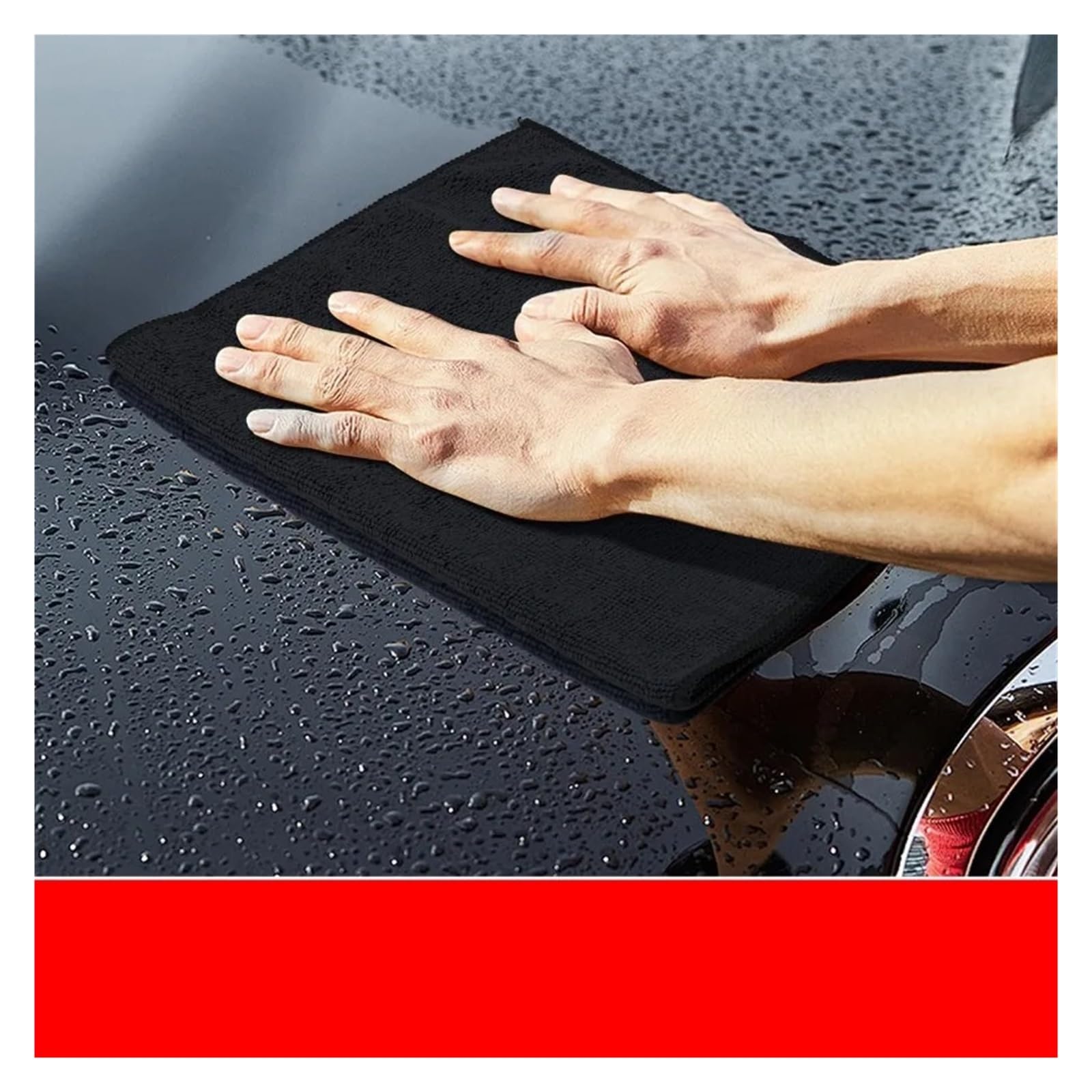 24-Pack Lint-Free Microfiber Cloths - 12x16 Inch Towels for Car Detailing Kitchen Home Cleaning — view 4