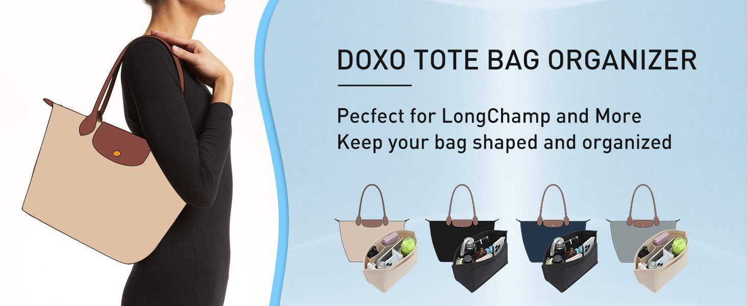 Amazon.com: Doxo Purse Organizer Insert Compatible with Longchamp