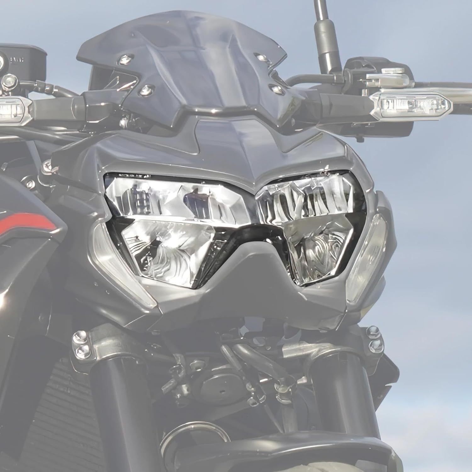 バイク用ヘッドライト オートバイのフロントヘッドライトヘッドライ