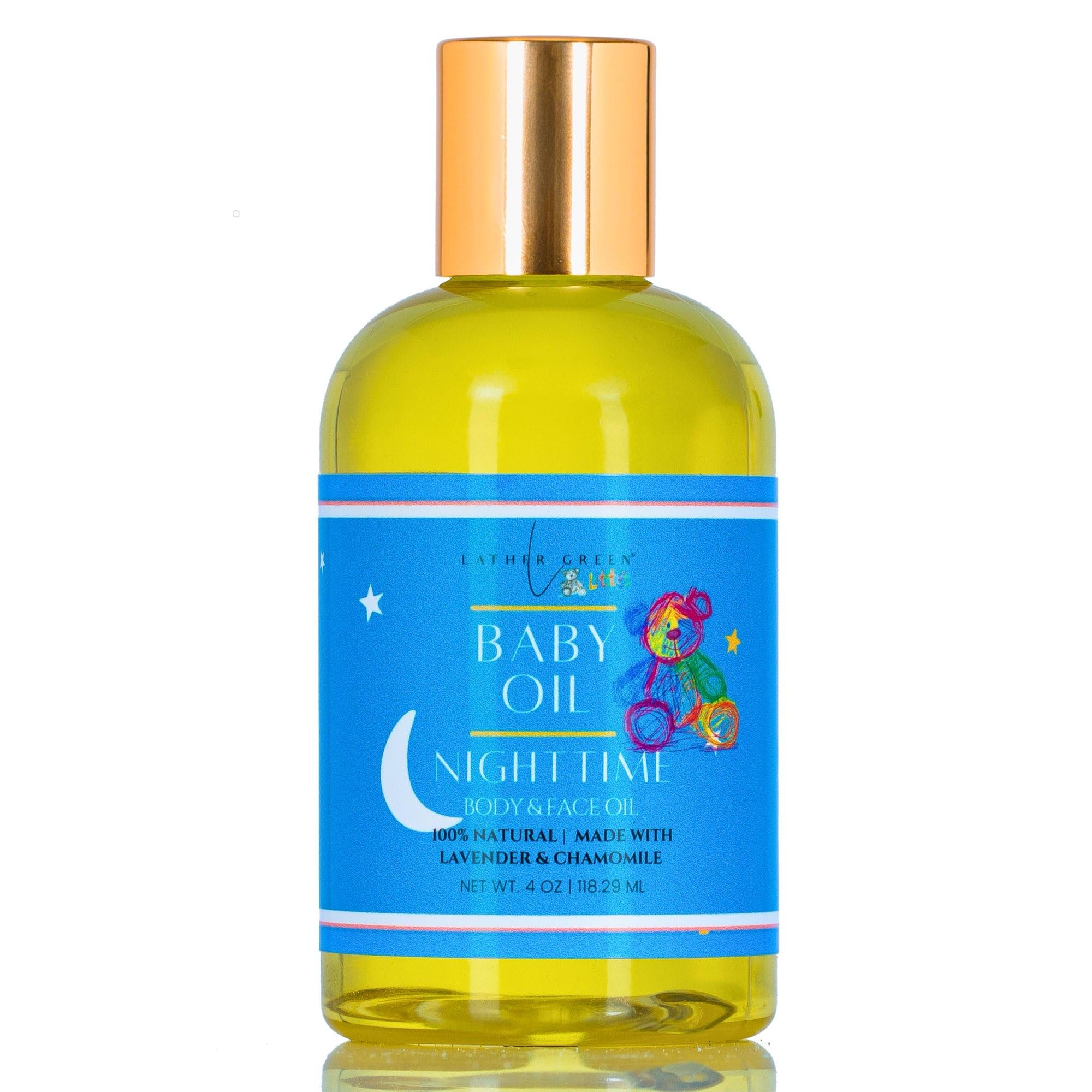 Lather Green - Natural Baby Oil Duo