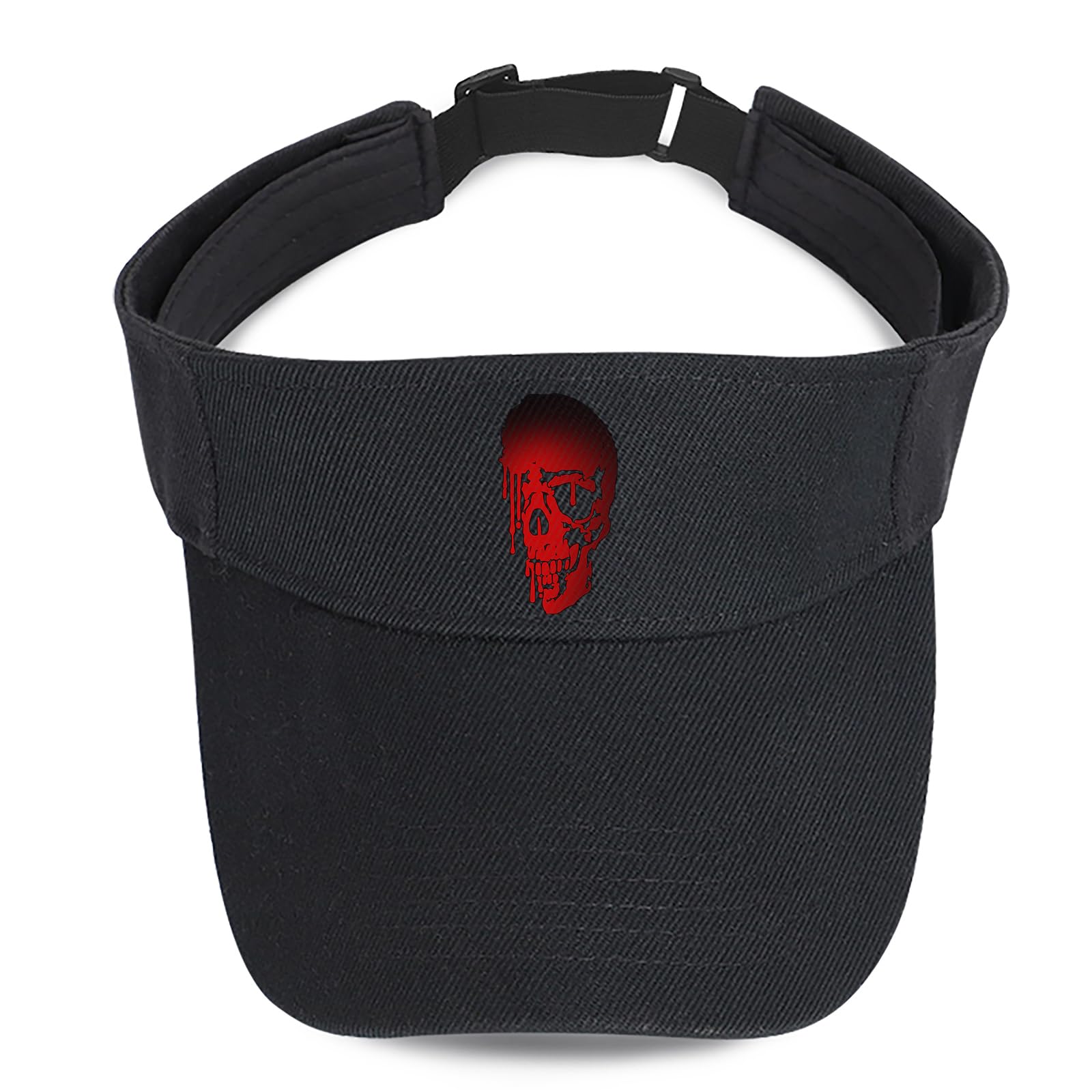 Visors Hat for Women Sun Hat for Men Empty Top Black Running Visors Comfortable UV Protection Sun Visor for Travel Cycling