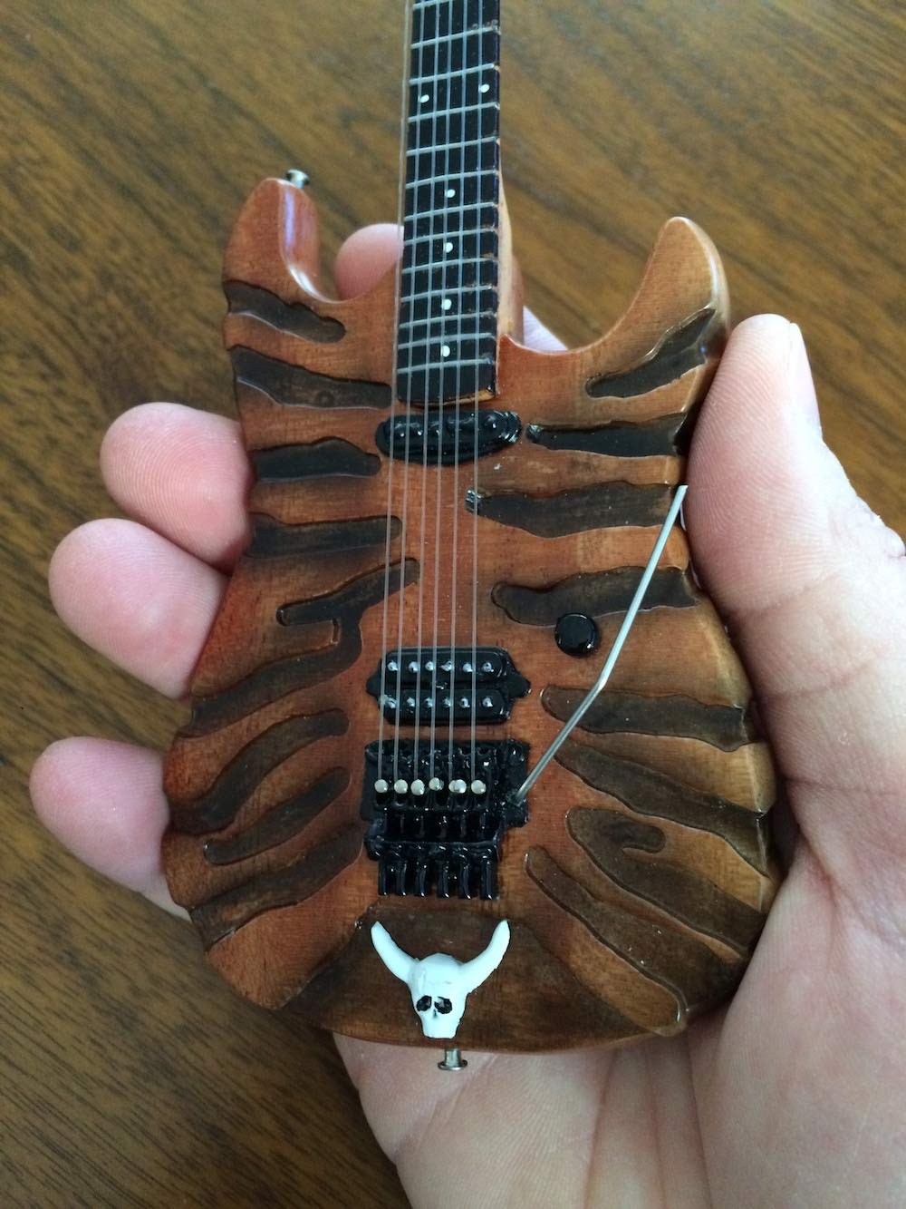 George Lynch Mr. Scary Miniature Guitar Replica Collectible Officially Licensed