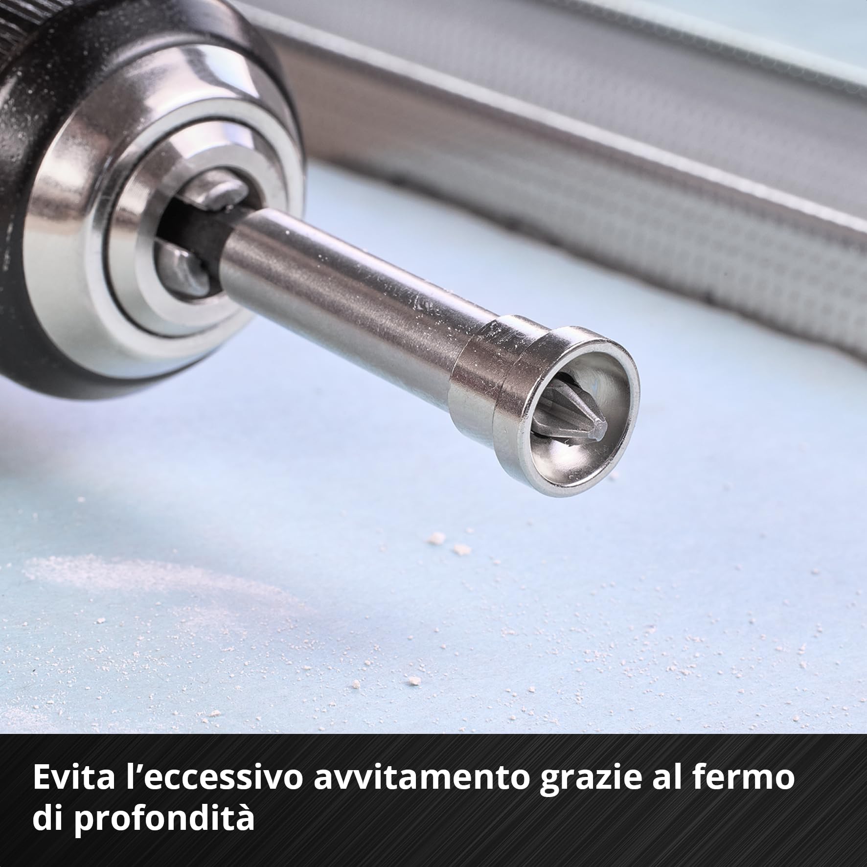 Originale Einhell Valigetta Attrezzi Meccanica E-Case 201 pz (Multifunzione, Set Bit, Bussole, Cricchetti, Chiavi, Sistema E-Case)
