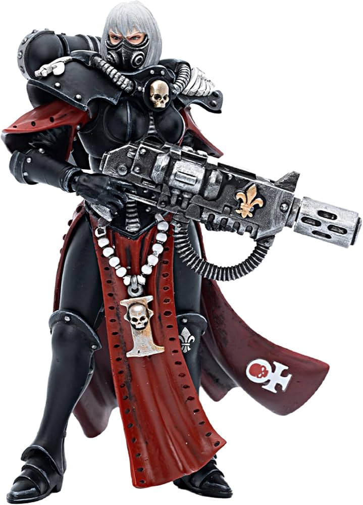 JOYTOY Warhammer 40k 1/18 Action Figure Adepta Sororitas Battle