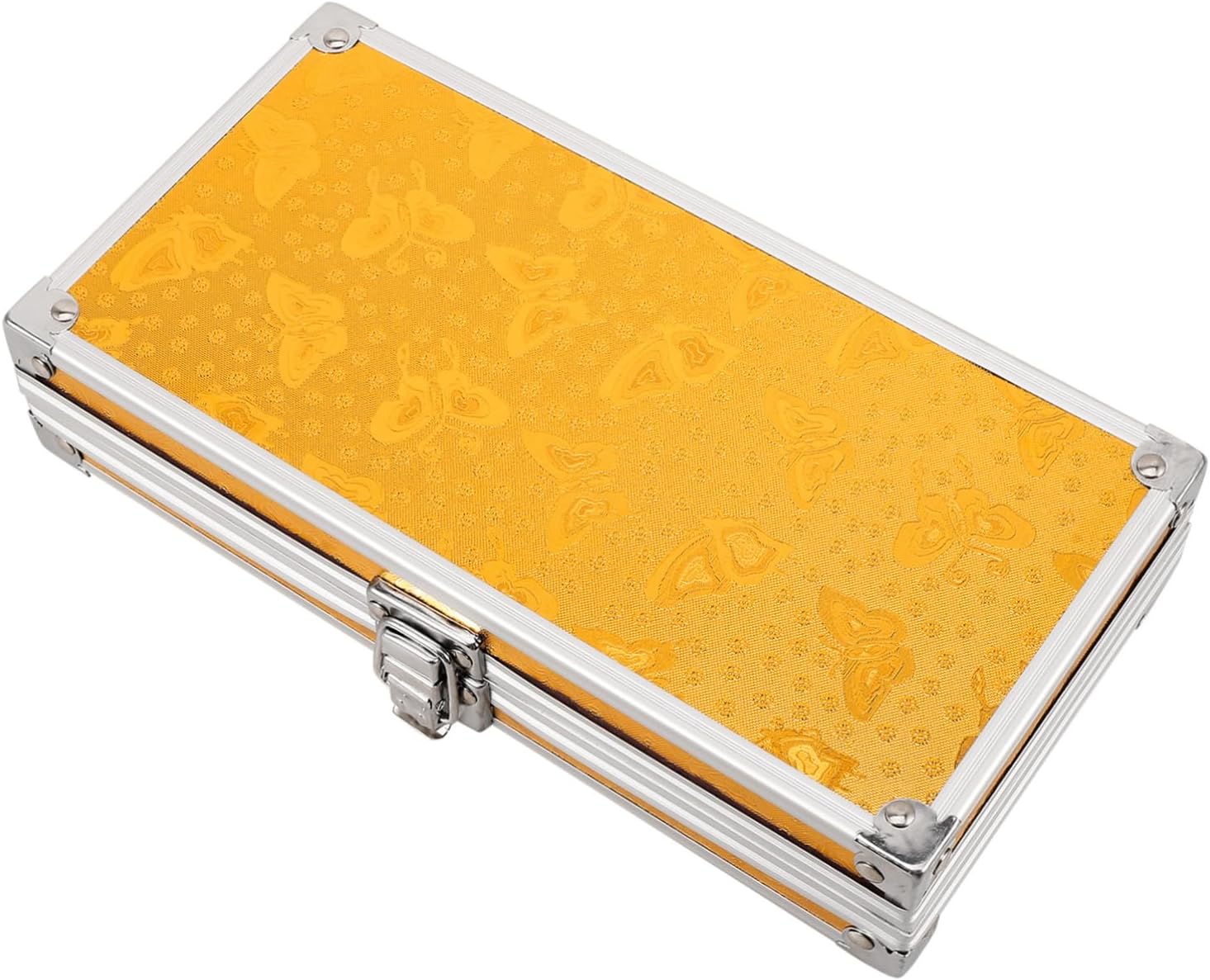 Gadpiparty Suitcase Portable Tool Storage Case Multi-purpose Aluminum Makeup Box for Cosmetics Gadgets and Instruments Design Organizer for Travel and Home Use