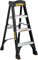 DEWALT DXL3010-04 4 ft Type IA 300 lb Fiberglass Stepladder - Mega Step, Tool Top, Heavy Duty Boots
