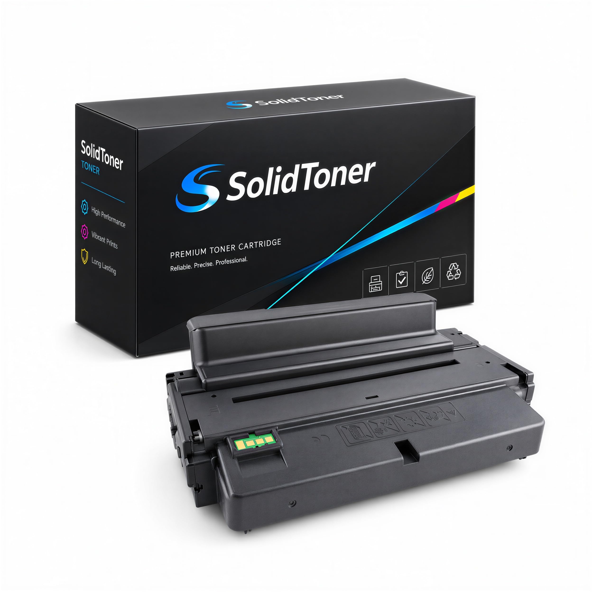 Cartouche de Toner Noir 10 000 Pages remplace Samsung MLT-D205E