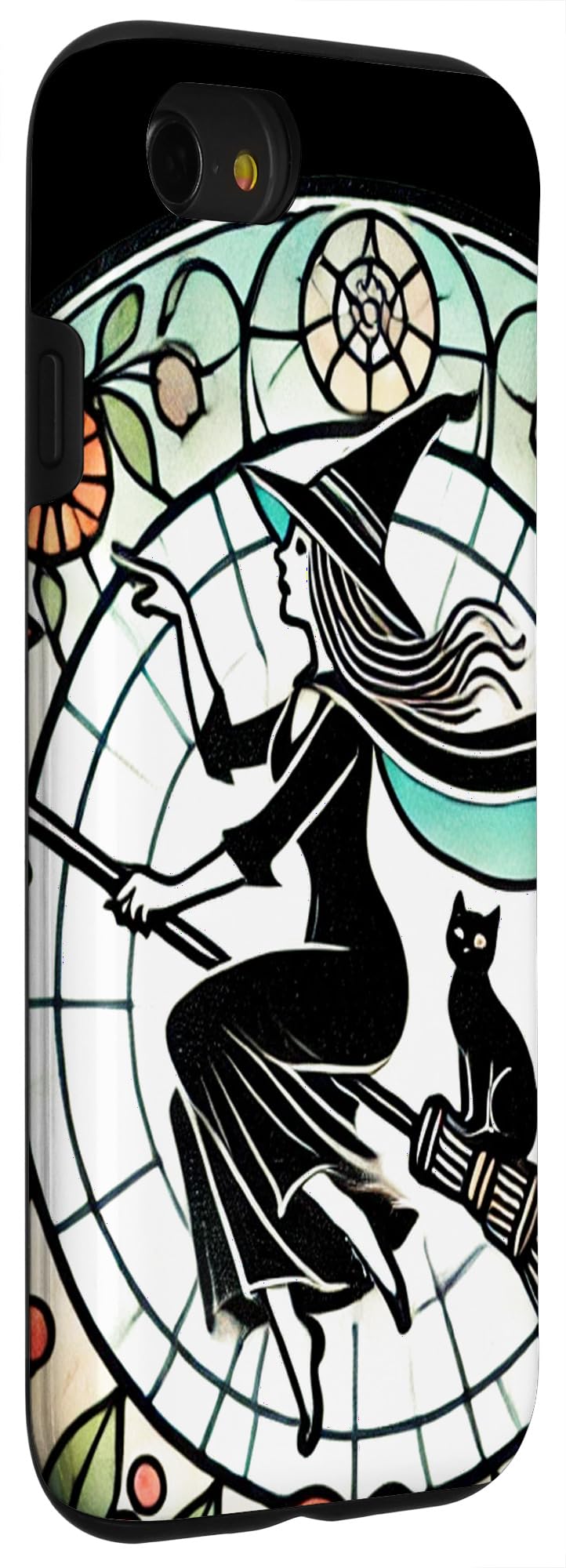 iPhone SE (2020) / 7 / 8 Witch Illustration Happy Halloween art nouveau Witches Case - Image 3