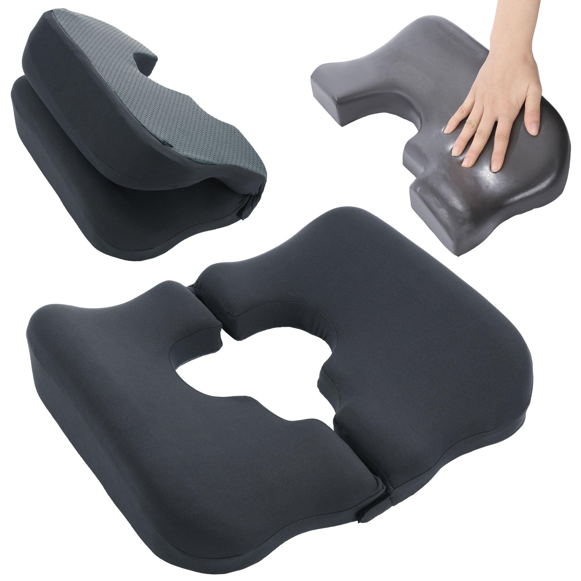 HOMBYS Memory Foam Bed Sore Cushions for Butt