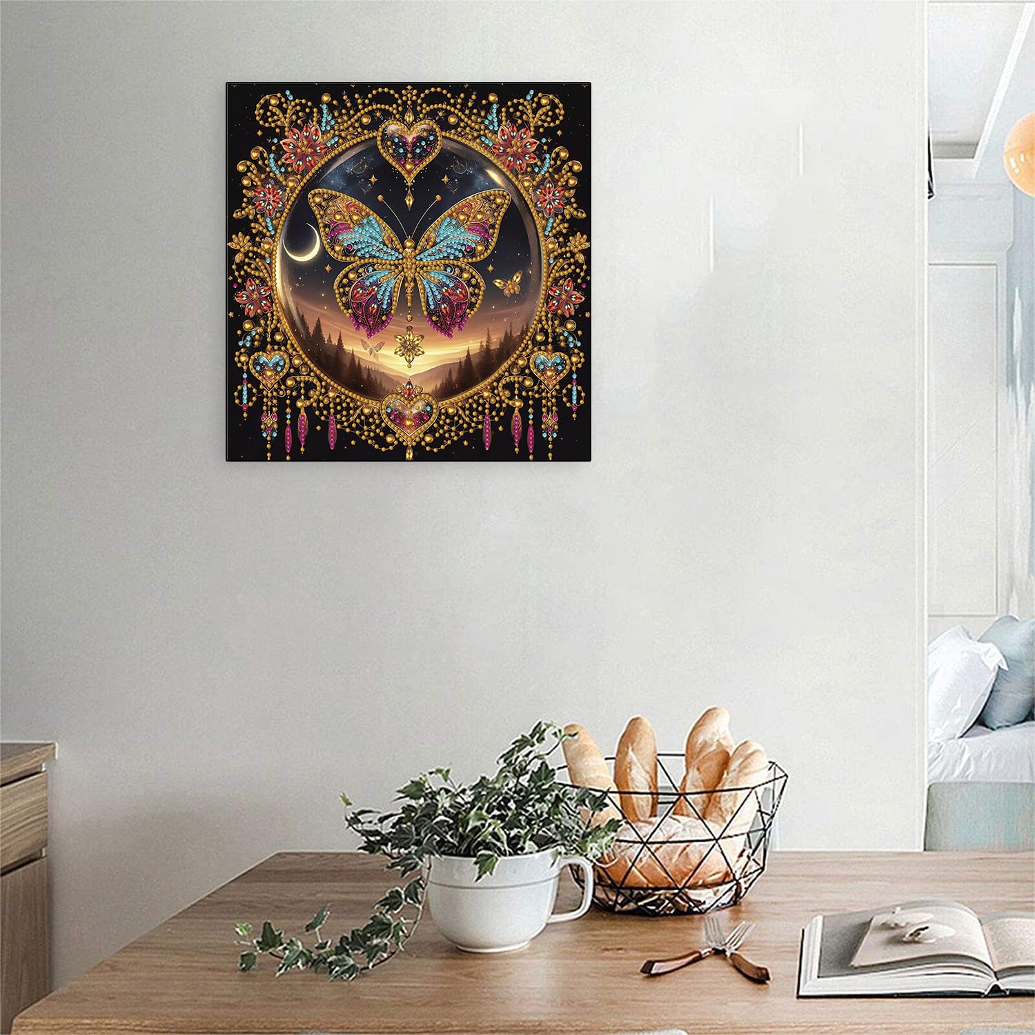 5D Diamond Art Kits - Butterfly Designs for Beginners -4 5D Diamond Art Kits - Butterfly Designs for Beginners -4