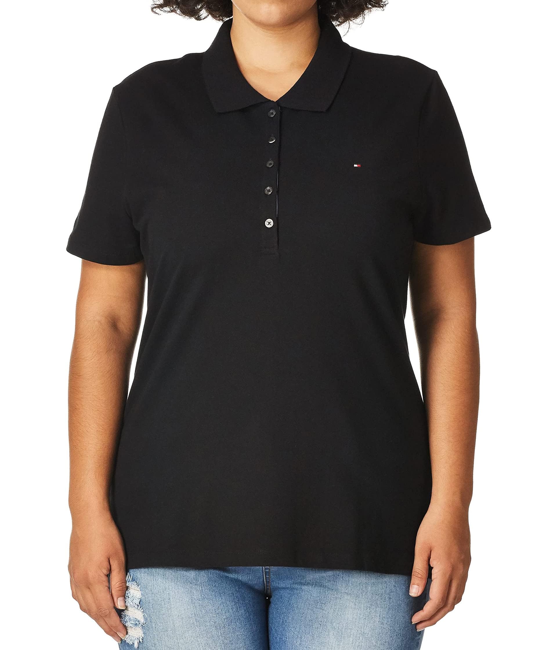 Tommy Hilfiger Classic Polo (Standard and Plus Size) Polo Core S/S Mujer