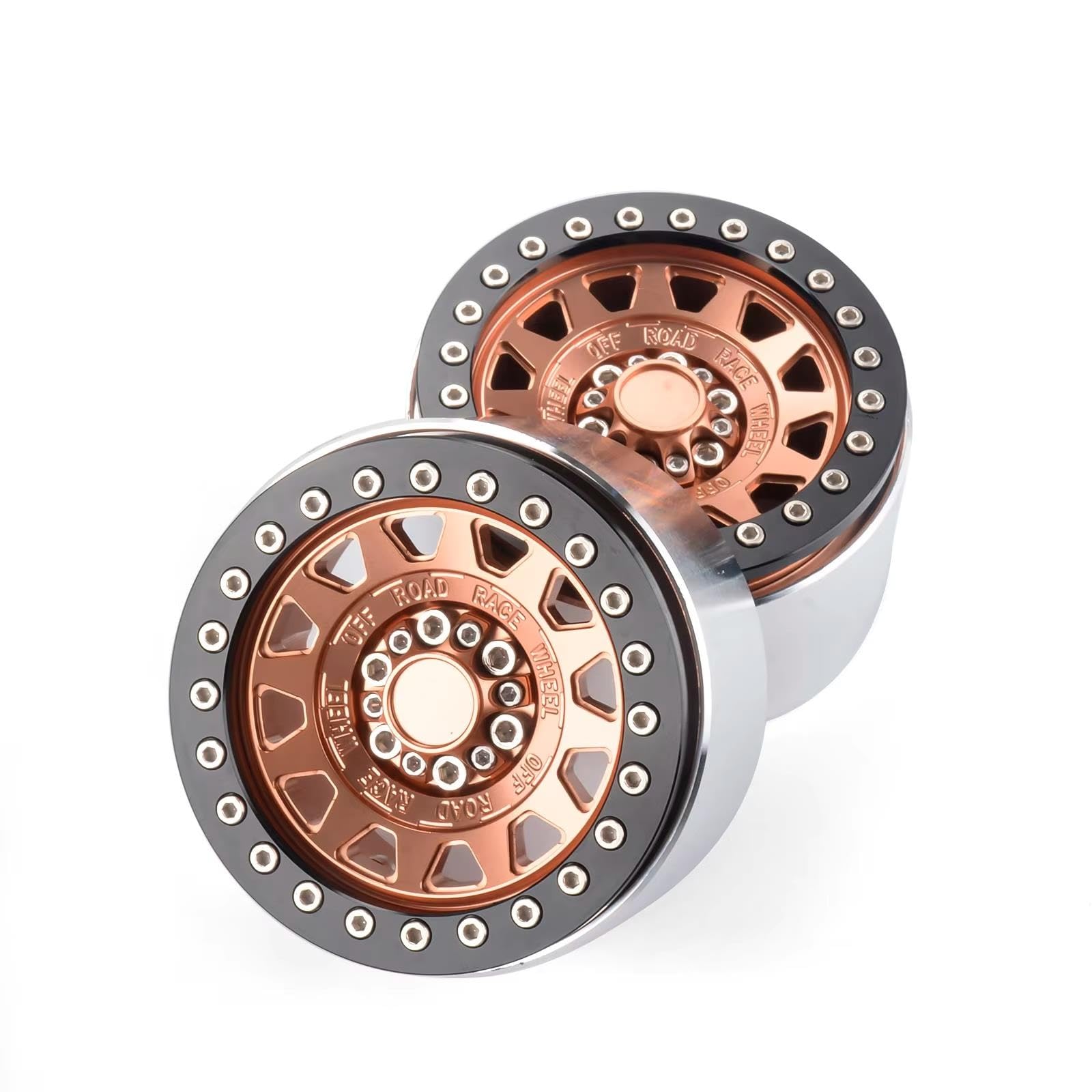 Pneumatici Delle Ruote Beadlock Parti Per L'auto Cingolata 1/10 1/8 Rc