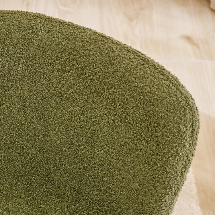 Image of Home Centre | Helios Paul Set of 4 Fabric Dining Chairs | Dining Chair for Home | Green | 1 Year Warranty