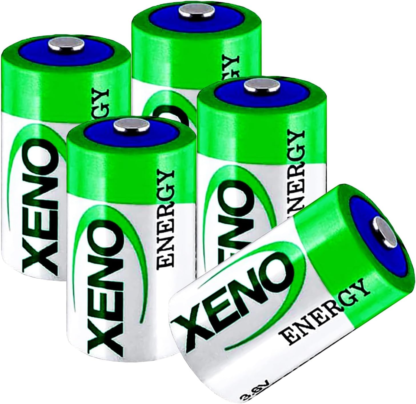 ◆(5-Pack) XL-205F Battery 3.6V 19000mAh D STD Lithium Thionyl Chloride Battery for XL-205F 3.6V