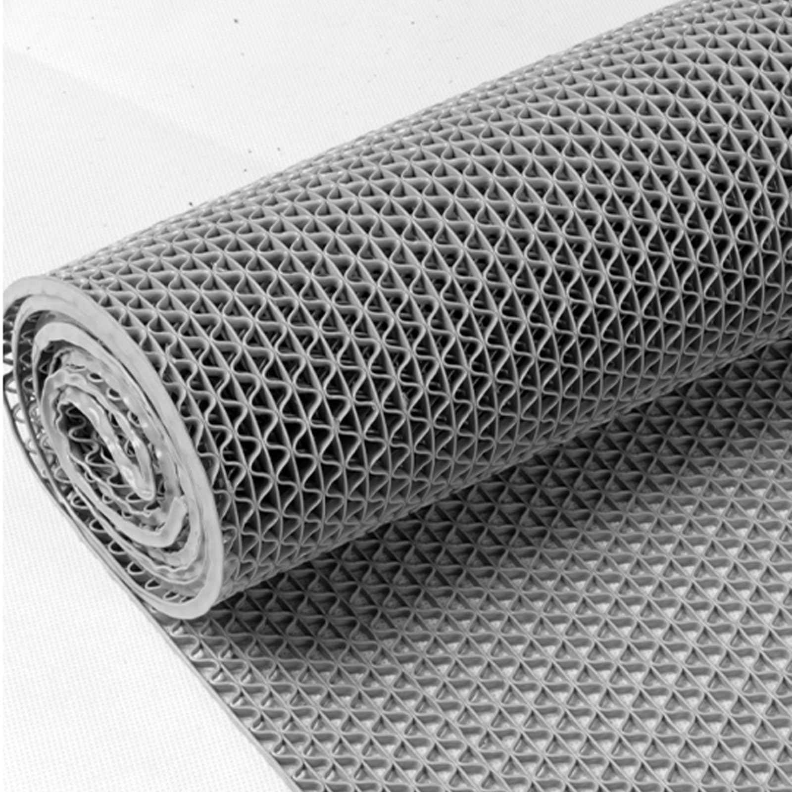 Tappetino antiscivolo in PVC per drenaggio, commerciale, per interni ed esterni, per aree umide, ideale per piscine, bagni, cucine, ristoranti, stile rotolo