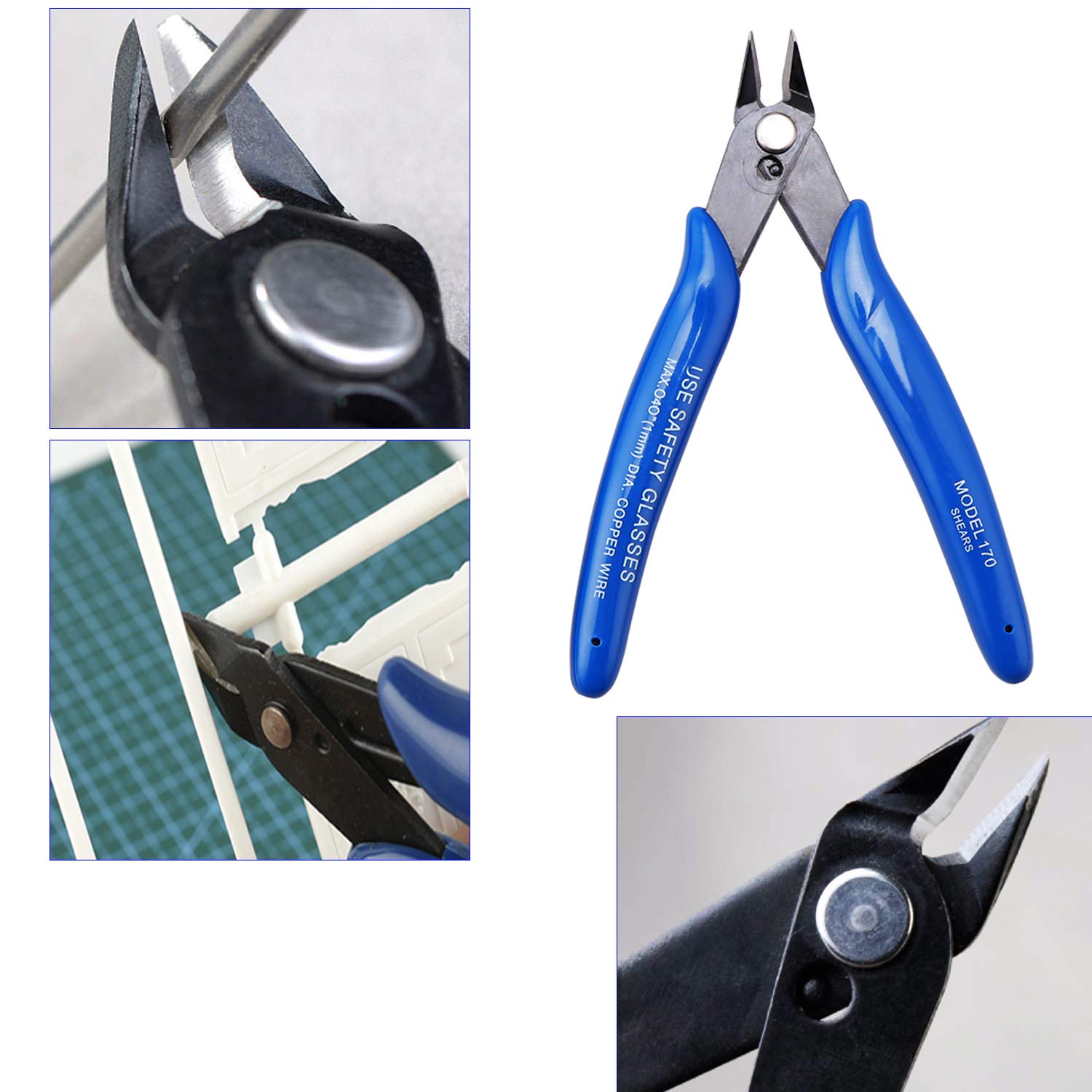 HSEAMALL 17PCS Gundam Model Tools Kit Hobby Building Craft Set for Basic Model Building Repair and Fixing