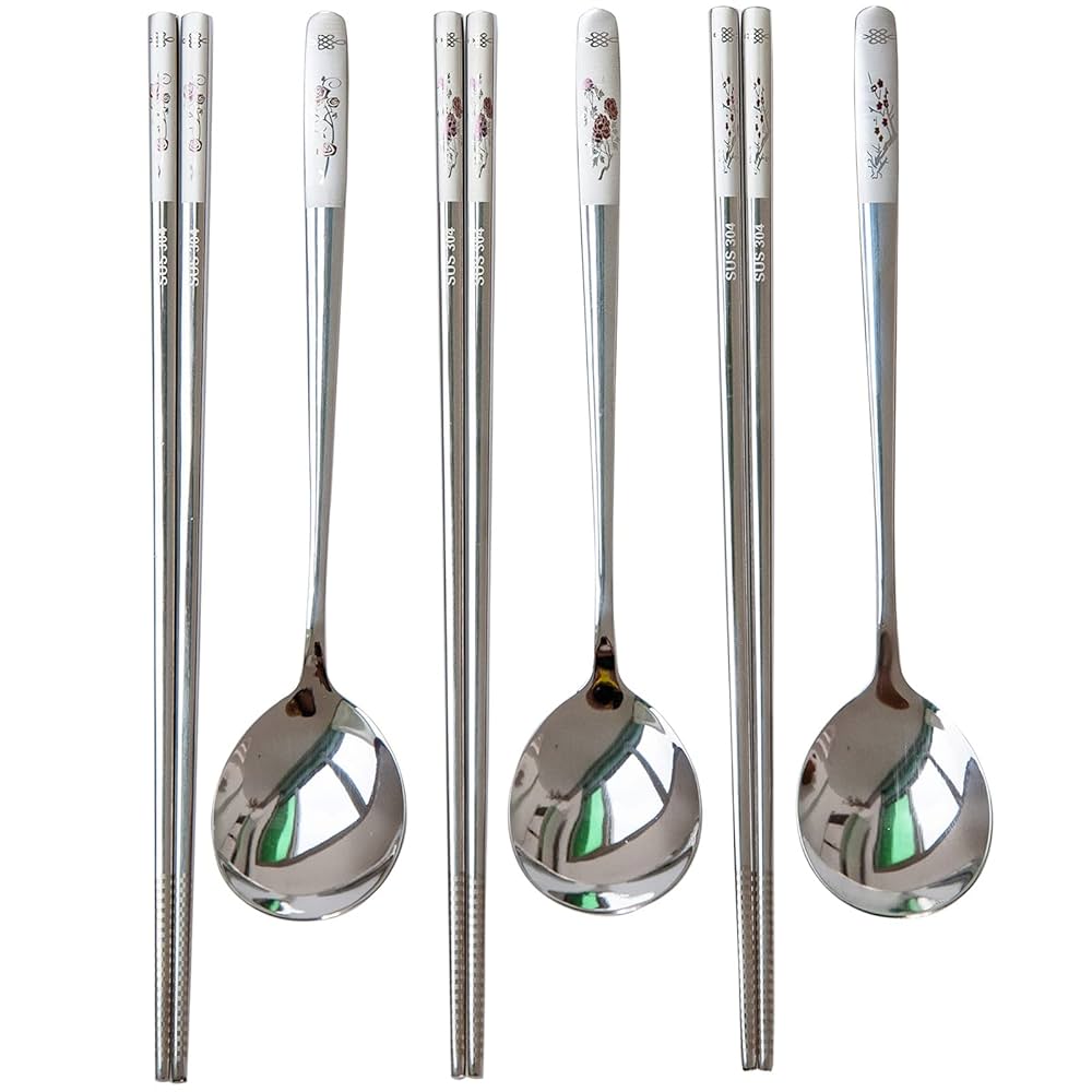 小物 SRL. SMALL BOWL / CHOPSTICKS & SPOON SET Spoon And Chopsticks Set With Case - Assorted - Single Piece