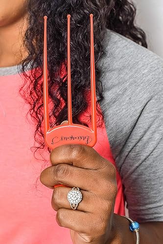 Miniatura 5 de Herramienta rascador de tejido para cuero cabelludo con picazón, trenzas con picazón, costuras y extensiones de cabello con picazón, paquete de 5