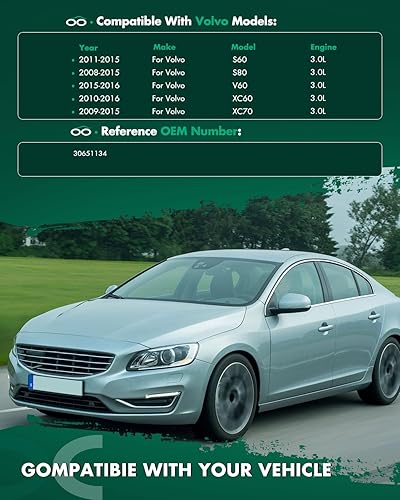 Miniatura 3 de SCITOO Acelerador automotriz para 2011-2015 para Volvo para S60  2008-2015 para Volvo para S80  2015-2016 para Volvo para V60  2010-2016 para Volvo