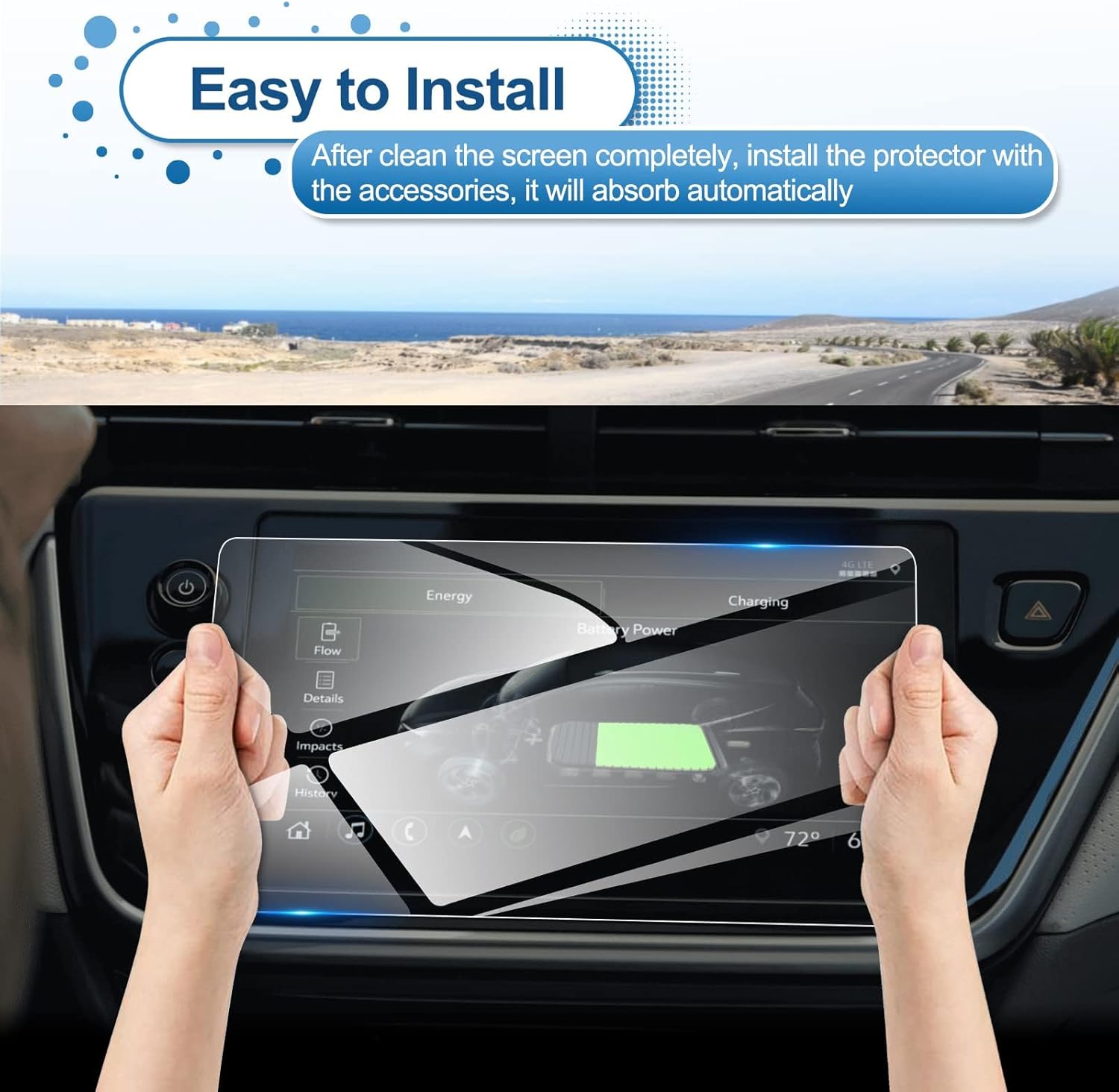 2022 2023 Chevy Bolt EUV Screen Protector, for Bolt EV Screen Protector 10