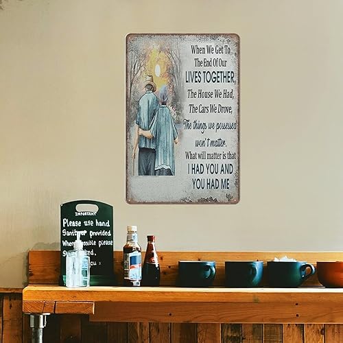 Miniatura 56 de Letreros creativos de lata con definición de agente inmobiliario, divertido letrero de metal retro para decoración de pared para el hogar, jardín